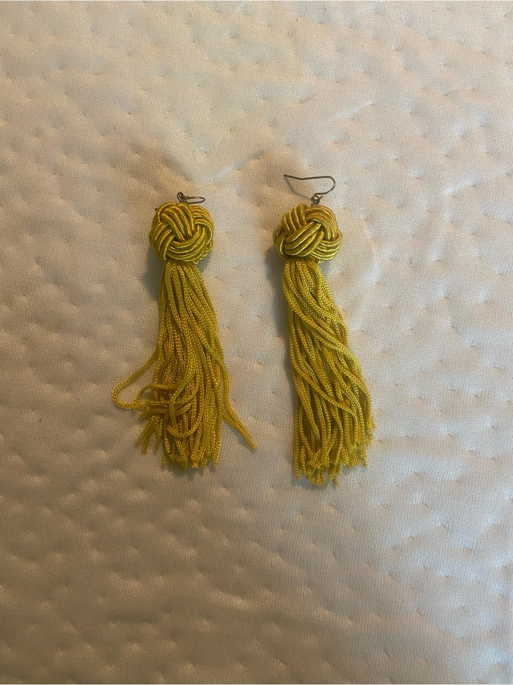 Tassel Knot Drop Earrings